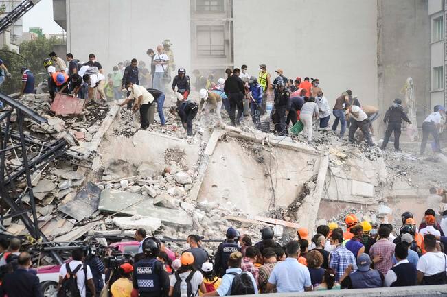 Carlos Peñafiel vivió terremotos de 1985 y 2017