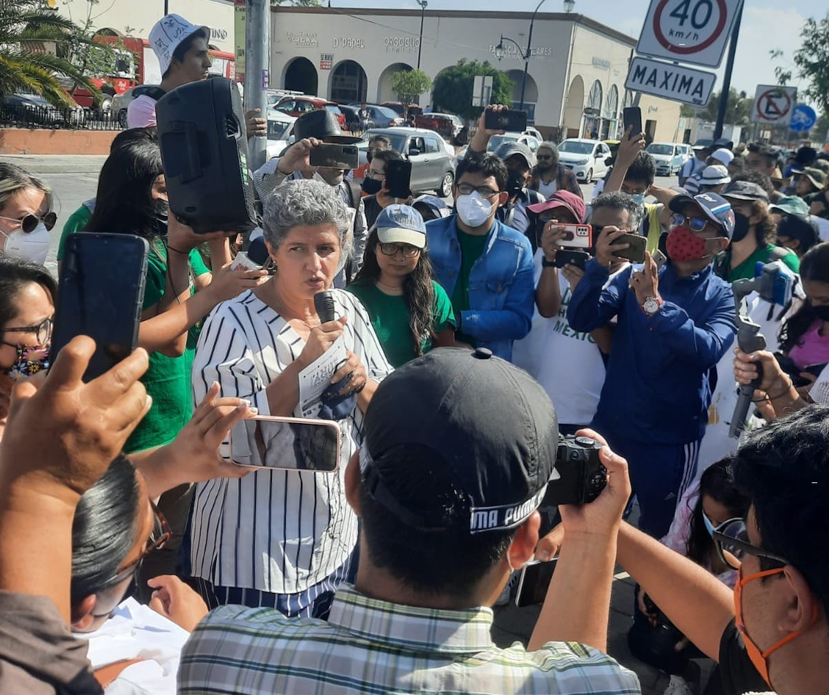 "Interés de la rectora en el tema de agua es de índole político", señalan desde el PAN