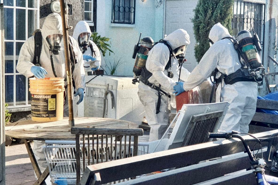 Aseguran contenedores de mercurio en El Marqués