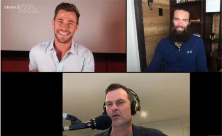 Chris Hemsworth tampoco puede controlar a sus hijos en la cuarentena