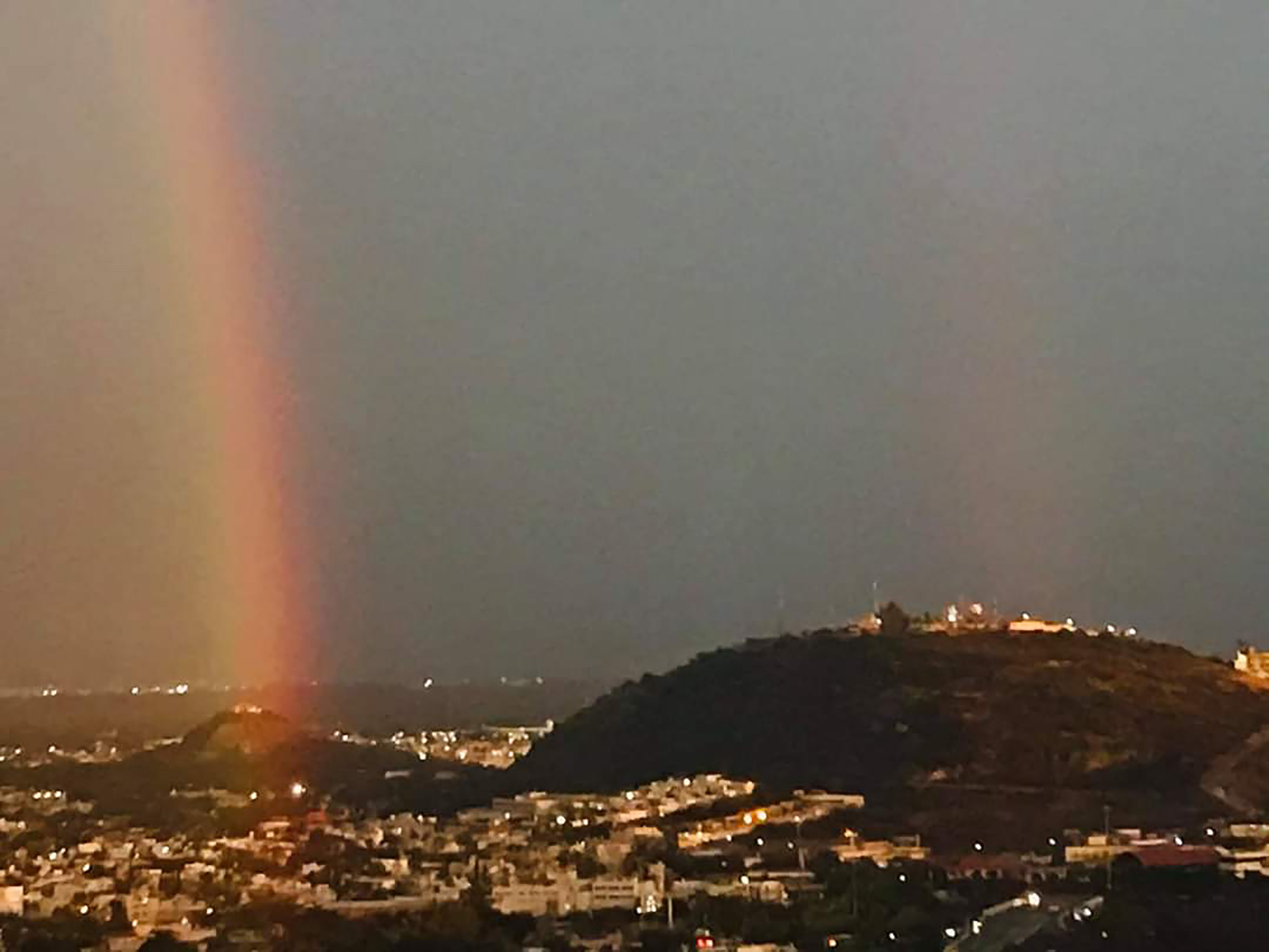 Después de la tormenta... aparece el arcoíris