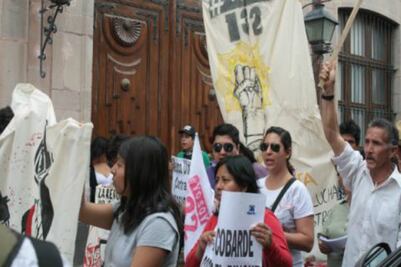 Protestan Morena y Yo soy 132