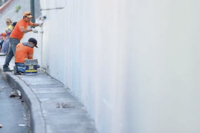 Puentes se pintaron conforme a la norma: Servicios Públicos 