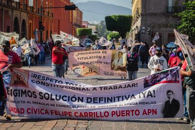 Se cumplen cuatro años del desalojo de comerciantes de la Alameda Hidalgo