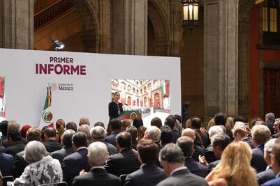 Asiste Gobernador al Primer Informe de Gobierno de la Presidenta de México