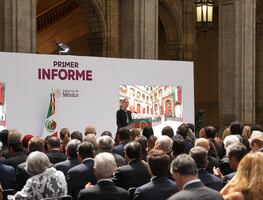 Asiste Gobernador al Primer Informe de Gobierno de la Presidenta de México