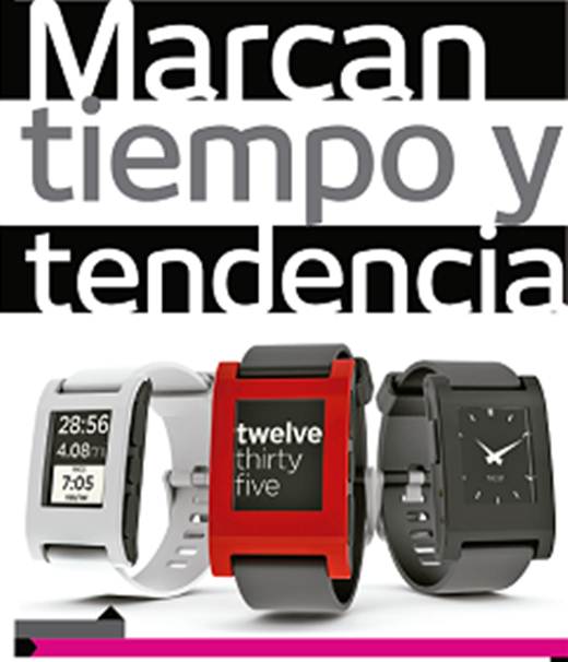 Marcan tiempo y tendencia