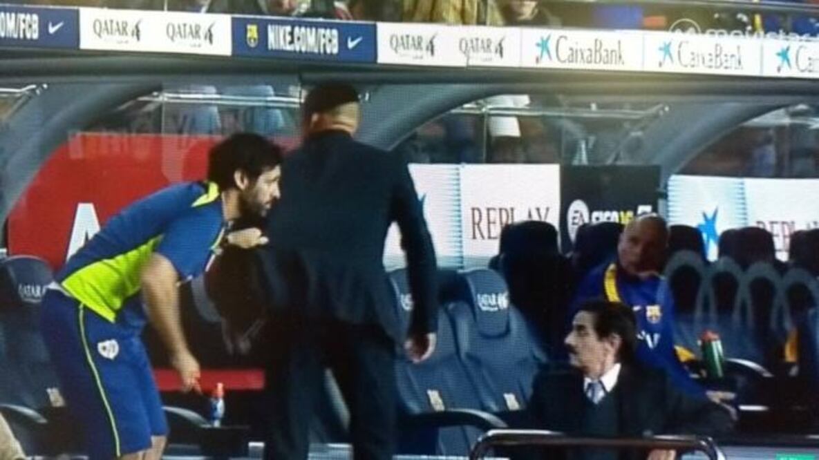 En alguna ocasión intentó agredir a un aficionado del Rayo Vallecano (YOUTUBE)