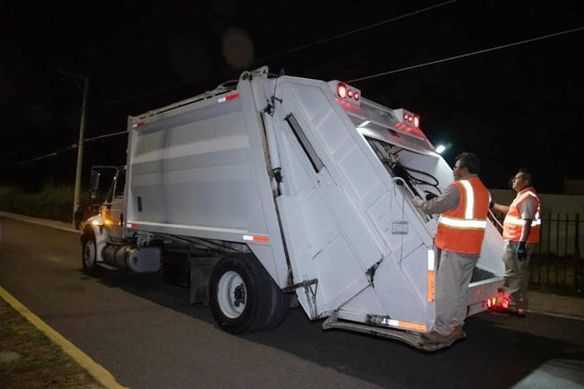 Habrá horario nocturno de recolección de basura