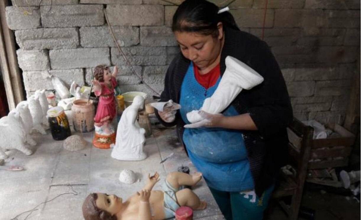 De México para el mundo: los nacimientos navideños de Santiago Acatlán