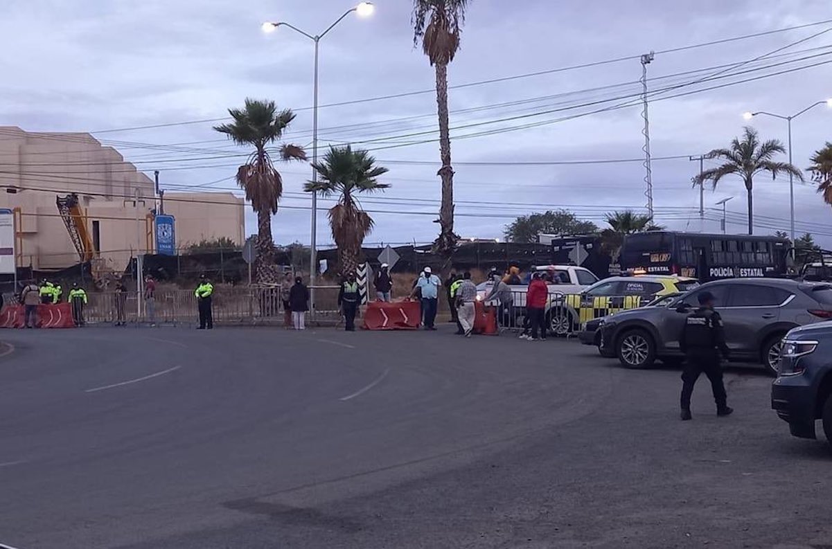 Desalojan predio en Juriquilla; estaba ocupado por 300 familias 