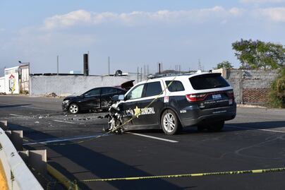 Detienen a sujeto por robo; hurta patrulla y huye