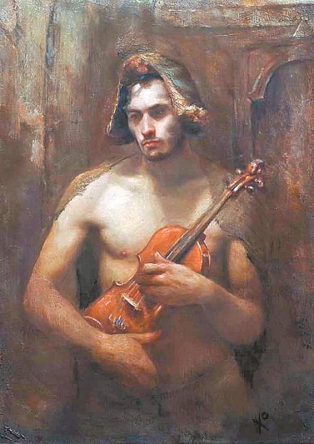 Autorretrato de Raúl Campos 