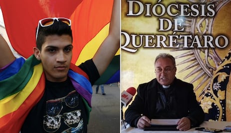 "La religión católica está en contra la homosexualidad", confirma la Diócesis de Querétaro 