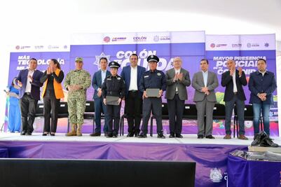 Colón destina 30 mdp a sector de seguridad