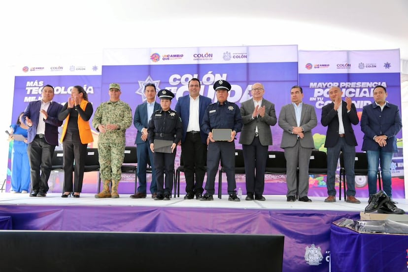 Colón destina 30 mdp a sector de seguridad