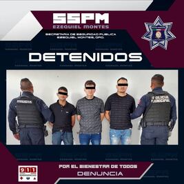 Andaban armados en el municipio de Ezequiel Montes