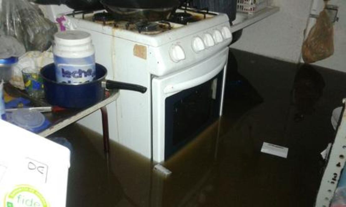 “Nunca había llegado el agua así”