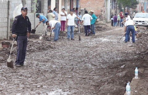 Piden 100 mdp por daños tras lluvias