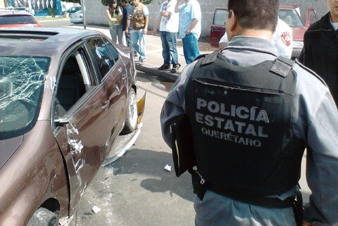 Sale con fianza uniformado que arrolló a peatón