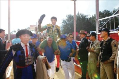 Indulto y salida en hombros