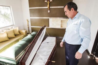 Preparar a los difuntos para que les digan adiós