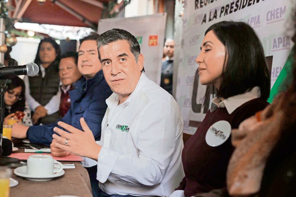    No me han bajado de la elección: “Chema” Tapia