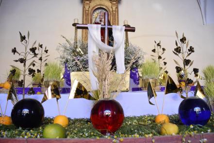 Semana Santa. Listos, altares de Virgen Dolores