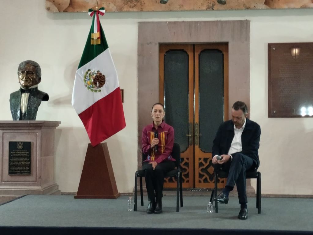Desde Querétaro, Claudia Sheinbaum anuncia iniciativa para unificar el sistema de inteligencia en seguridad