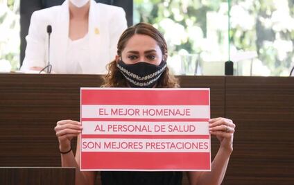 PRI exige mejores prestaciones laborales para el personal de salud