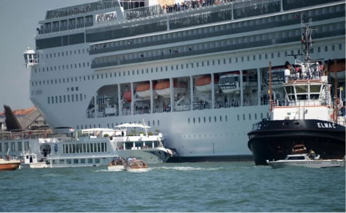 Piden a la Unesco que Venecia esté en la "lista negra" de Patrimonio Mundial