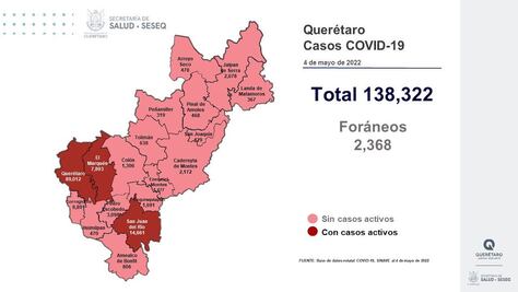 San Juan del Río vuelve a presentar contagios de Covid-19, en Querétaro