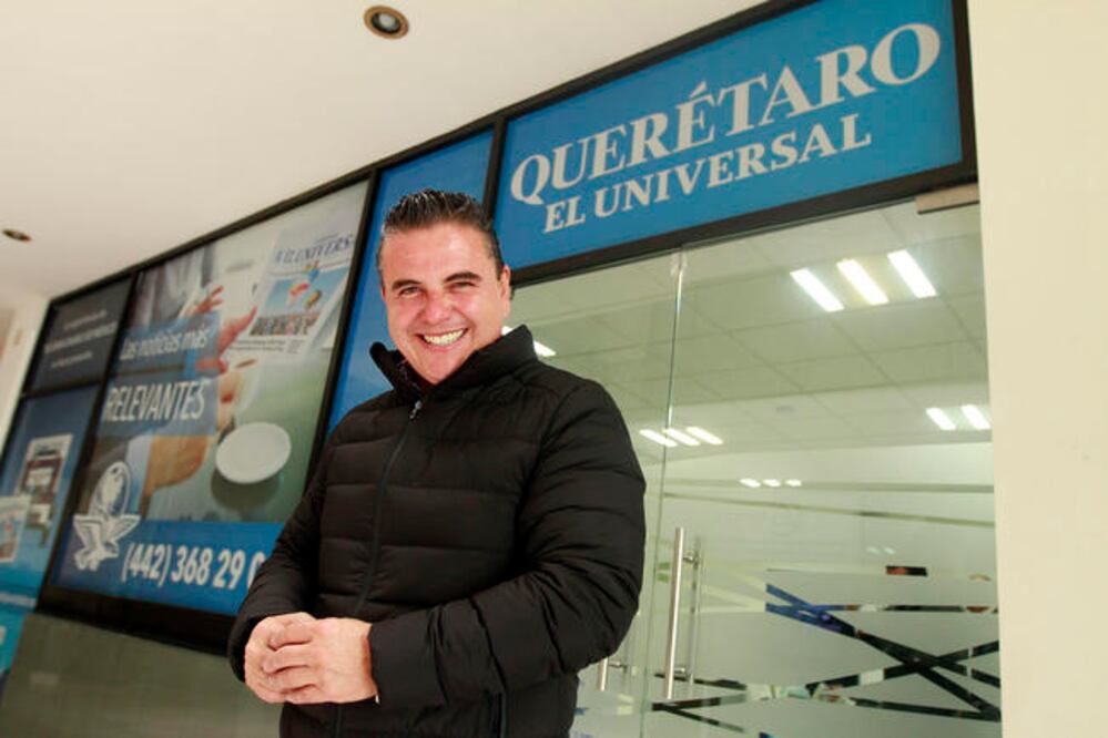 Aspirante a la alcaldía de Querétaro, Juan Carlos Briz Cabrera. (CÉSAR GÓMEZ. EL UNIVERSAL)