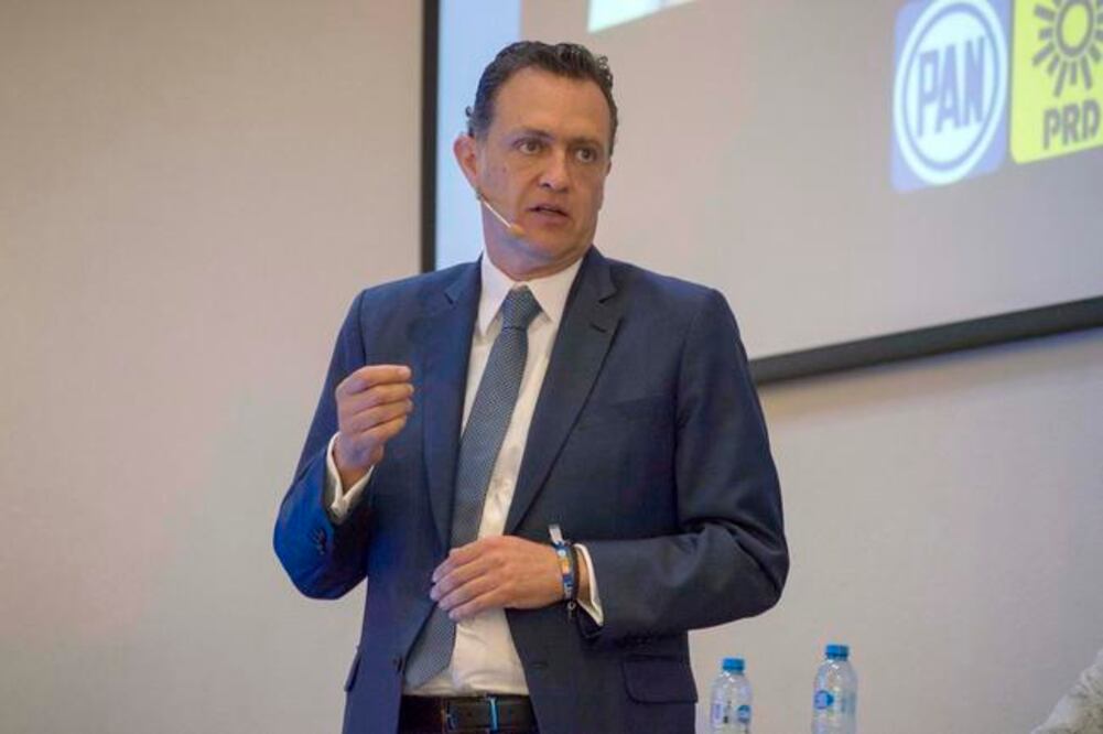 Mauricio Kuri, candidato al Senado de la República, reiteró la urgencia de la figura de un fiscal general en nuestro país. Foto: Mitzi Olvera