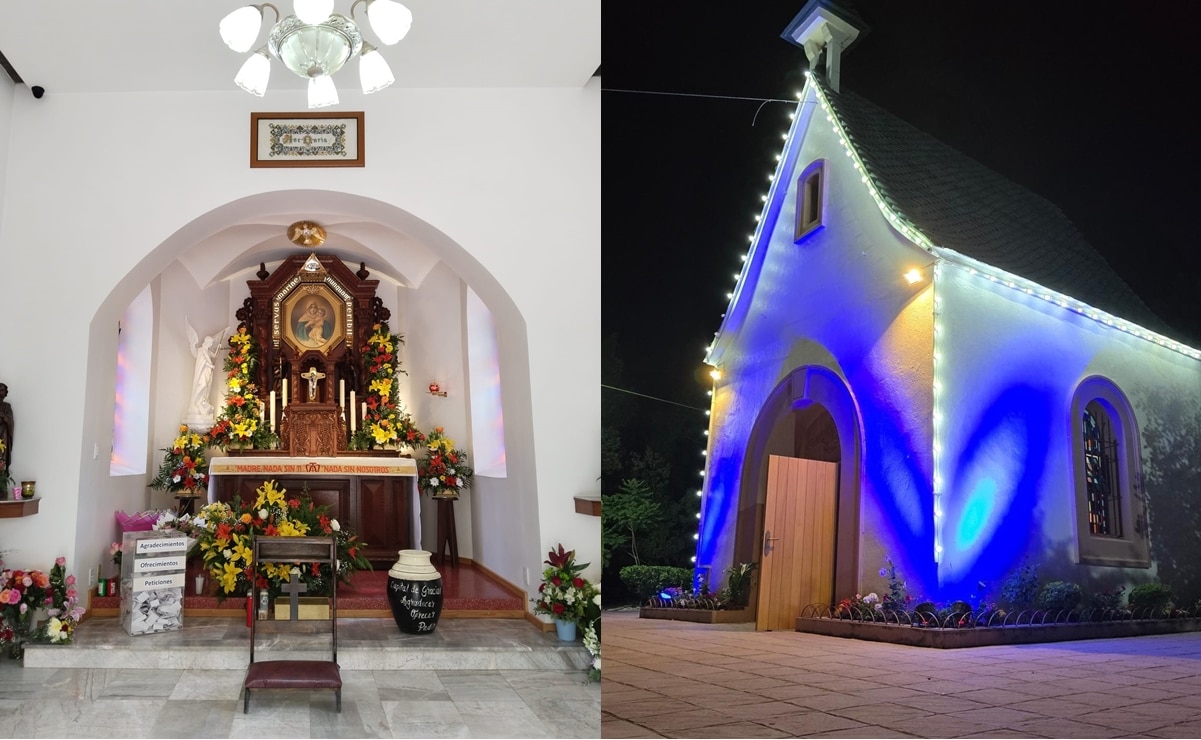 Detalles del santuario en Corregidora. Fotos: Schoenstatt Querétaro México