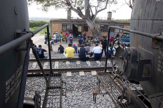 Entre 250 y 300 migrantes pasan por el estado diariamente, según datos de la Estancia del Migrante Gónzalez Martínez AC, las cifras son cercanas a 2008, cuando la crisis económica impactó a todo el continente. Foto: ARCHIVO EL UNIVERSAL