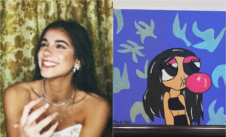 Tunden a Mar de Regil por vender dibujos "mal hechos" en miles de pesos