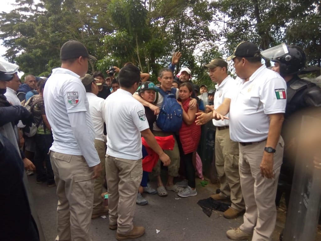 Detienen a migrantes que ingresaban al país de forma irregular