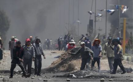 Tres muertos y al menos 30 heridos tras enfrentamiento entre manifestantes y militares en Bolivia