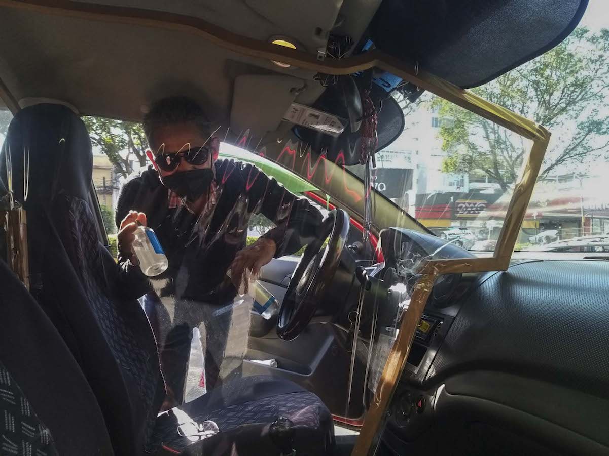 A casi dos años, así enfrenta el gremio taxista al Covid-19 en Querétaro