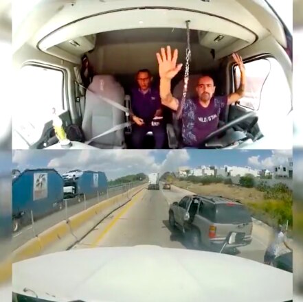 Policía de Querétaro recupera tractocamión robado en Chichimequillas; asalto es viral