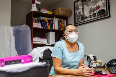 “Doctora, ¿no podemos pasar a algunos pacientes a piso? Tenemos poco espacio aquí”