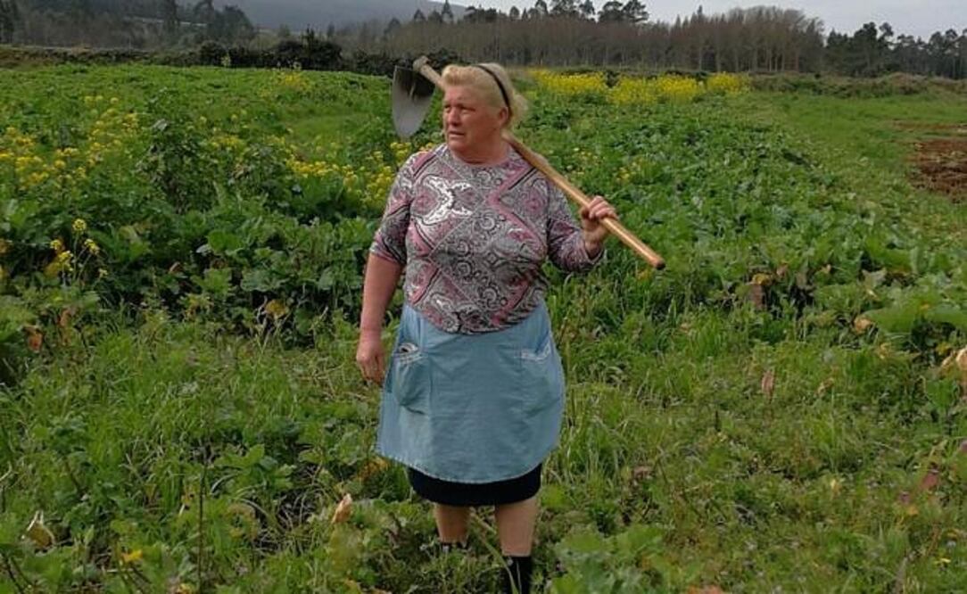 Se trata de una campesina española