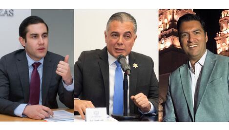 Francisco Martínez, Juan Luis Ferrusca y Dante Aguilar, los funcionarios positivos a Covid-19