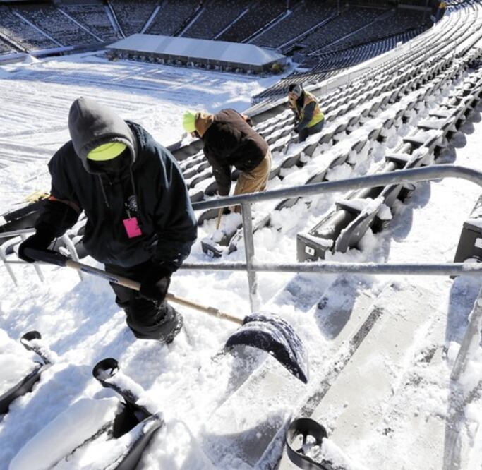 La NFL se prepara para eventual nevada