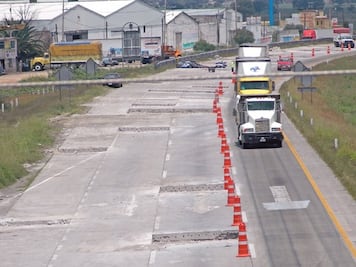 Repara Capufe tramo carretero de la Querétaro-México