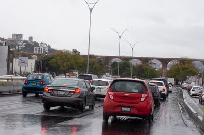 Vienen días de lluvia y frío en Querétaro