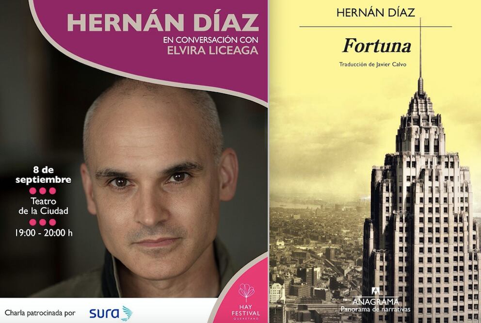 Hernán Díaz en el Hay Festival