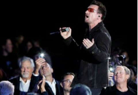 U2 regraba himno de protesta