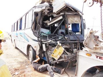 Percance en carretera 100
